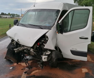 Siedem osób rannych, lądowały trzy śmigłowce. Wypadek pod Lesznem