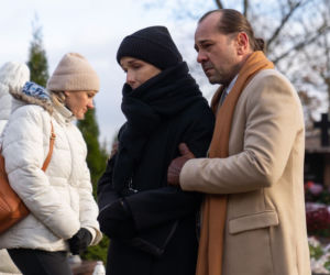 Barwy szczęścia odc. 2616. Justyna (Lidia Sadowa), Borys (Jakub Wieczorek)	