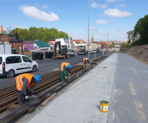 Rowerowe inwestycje w centrum Bydgoszczy