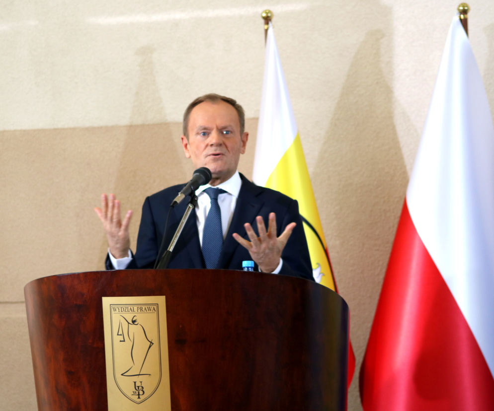 Donald Tusk w Białymstoku