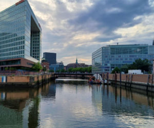 HafenCity i Speicherstadt w Hamburgu