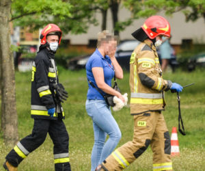 Dziewczynka wypadła z balkonu we Włocławku. Ojciec miał 1,7 promila