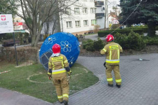 Interwencje strażaków w powiecie iławskim podczas Wielkanocy