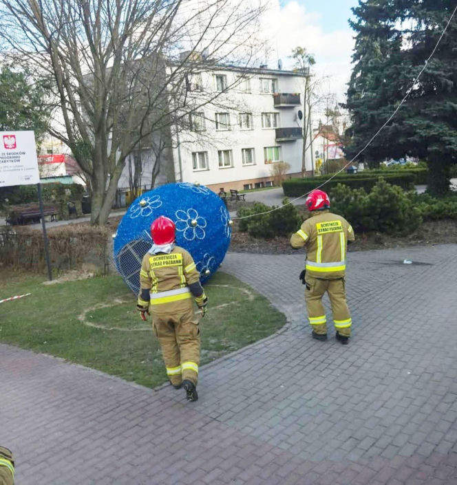 Interwencje strażaków w powiecie iławskim podczas Wielkanocy