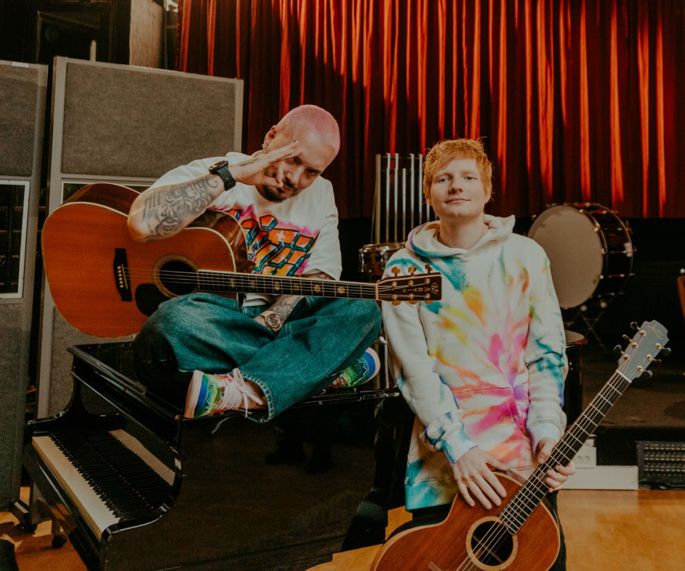 J Balvin i Ed Sheeran poznali się na siłowni i nagrali dwie piosenki!