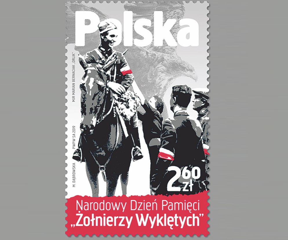 Narodowy Dzień „Żołnierzy Wyklętych”. Poczta Polska upamiętnia „Orlika” na znaczku