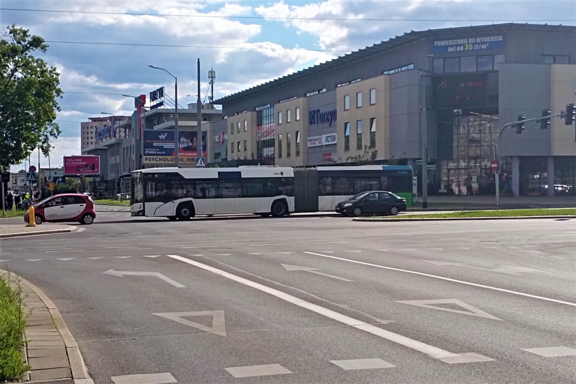 Główne skrzyżowanie na Turzynie ma nową nazwę, jednak mało kto o niej wie