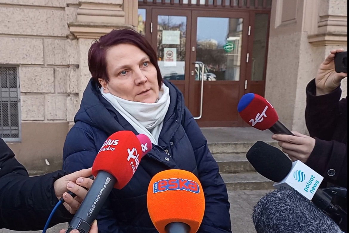 Mama Łukasza Berezaka odebrała skradzioną przystawkę do wózka