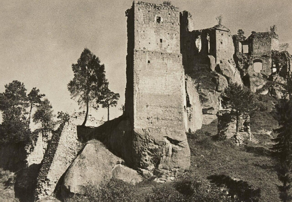 Ruiny Zamku Kamieniec na Podkarpaciu