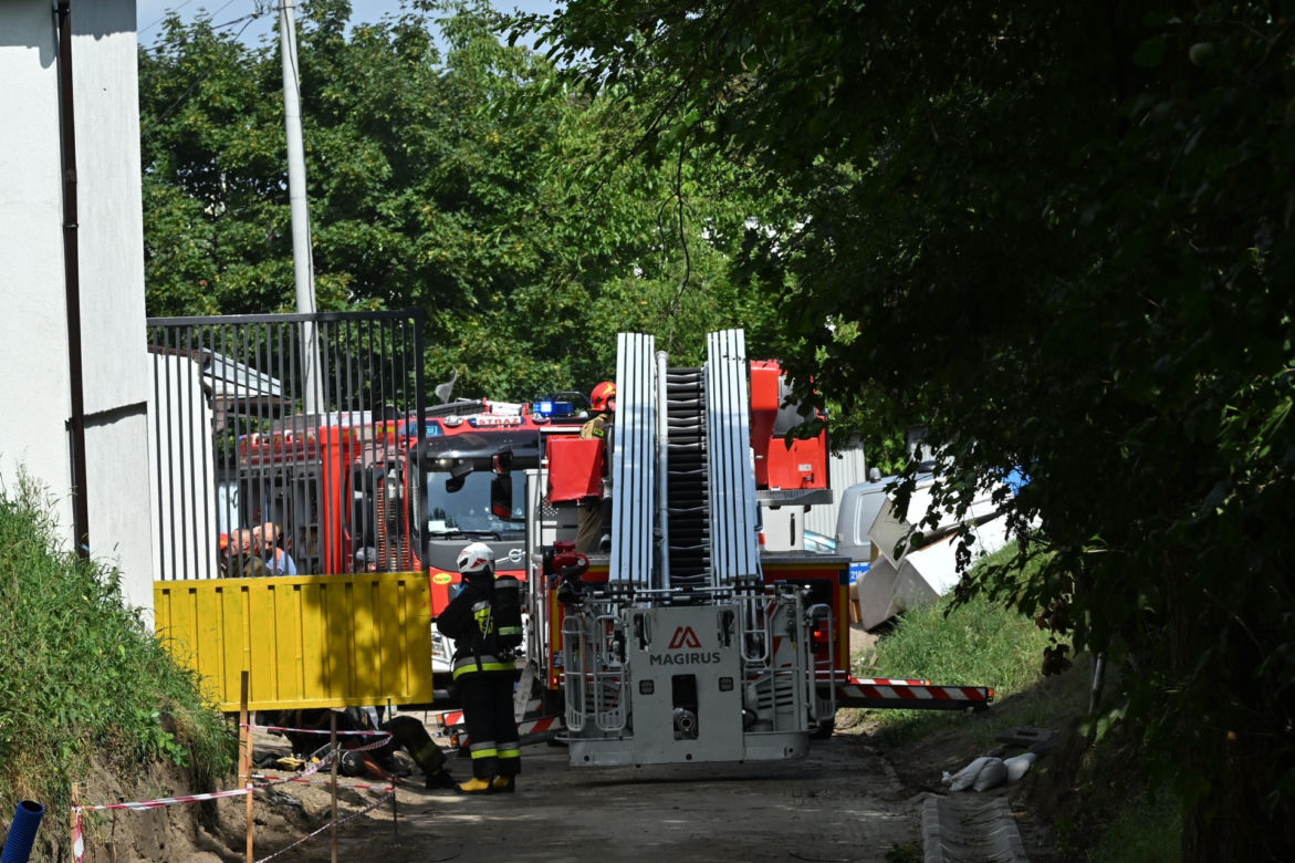 Tragiczny pożar w Bydgoszczy. Nie żyje kobieta i dziecko