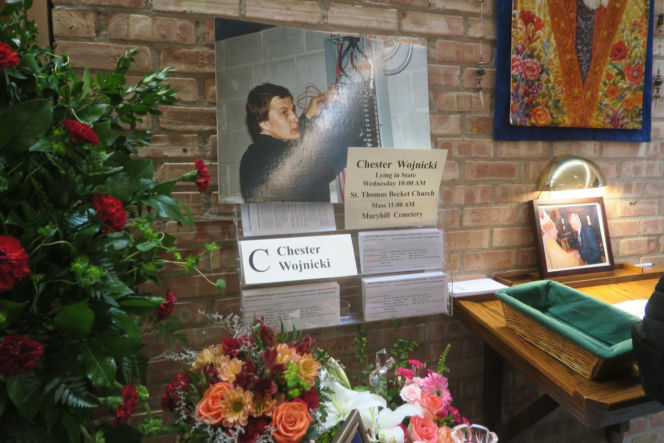 Pożegnanie Czesława Chestera Wojnickiego