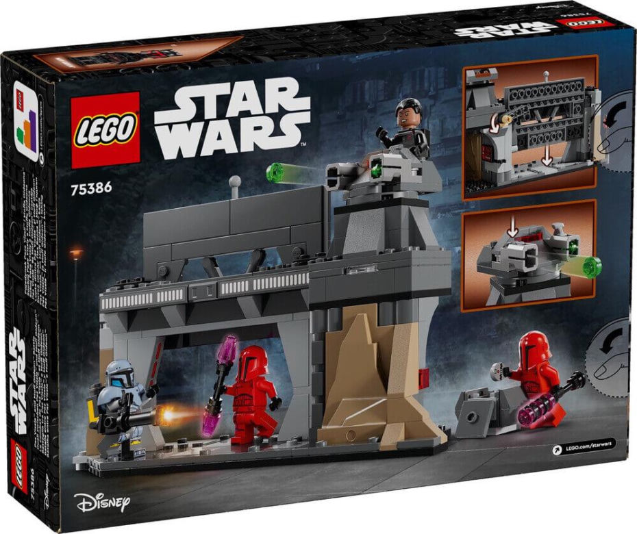 LEGO Bitwa Paz Vizsla i Moff Gideon (75386)