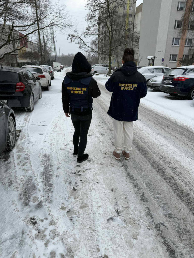 Interwencja inspektorów TOZ z Katowic w Sosnowcu