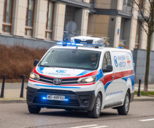 Specjalistyczna Toyota Proace na służbie w Centrum Zdrowia Dziecka