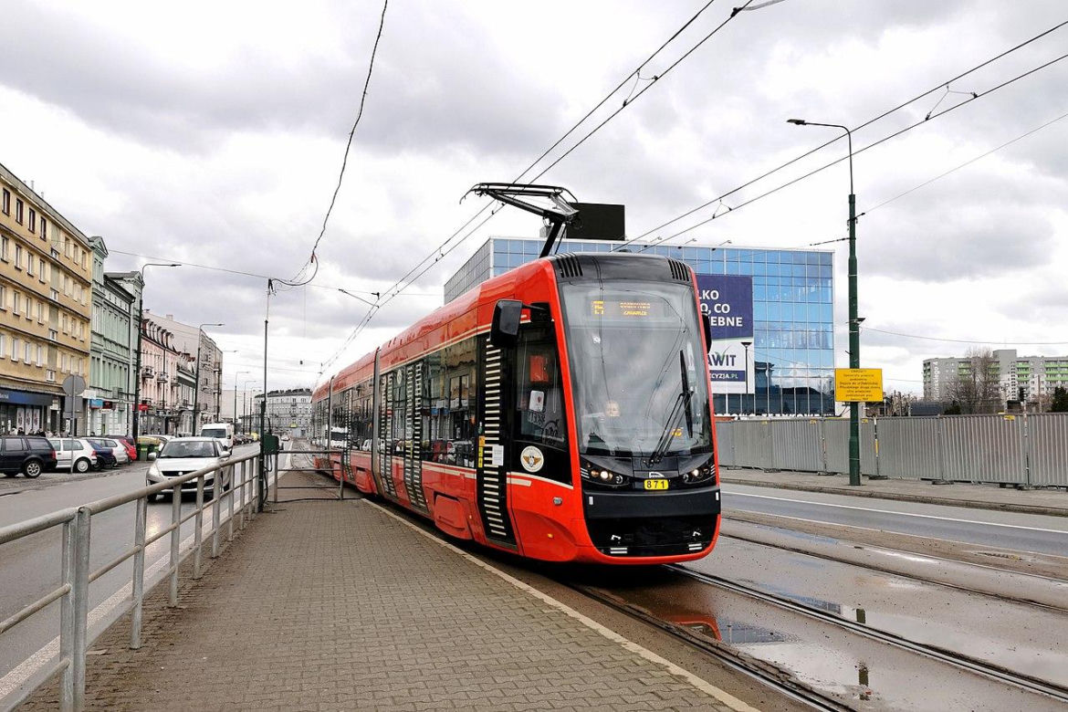 Najdłuższe linie tramwajowe w woj. śląskim