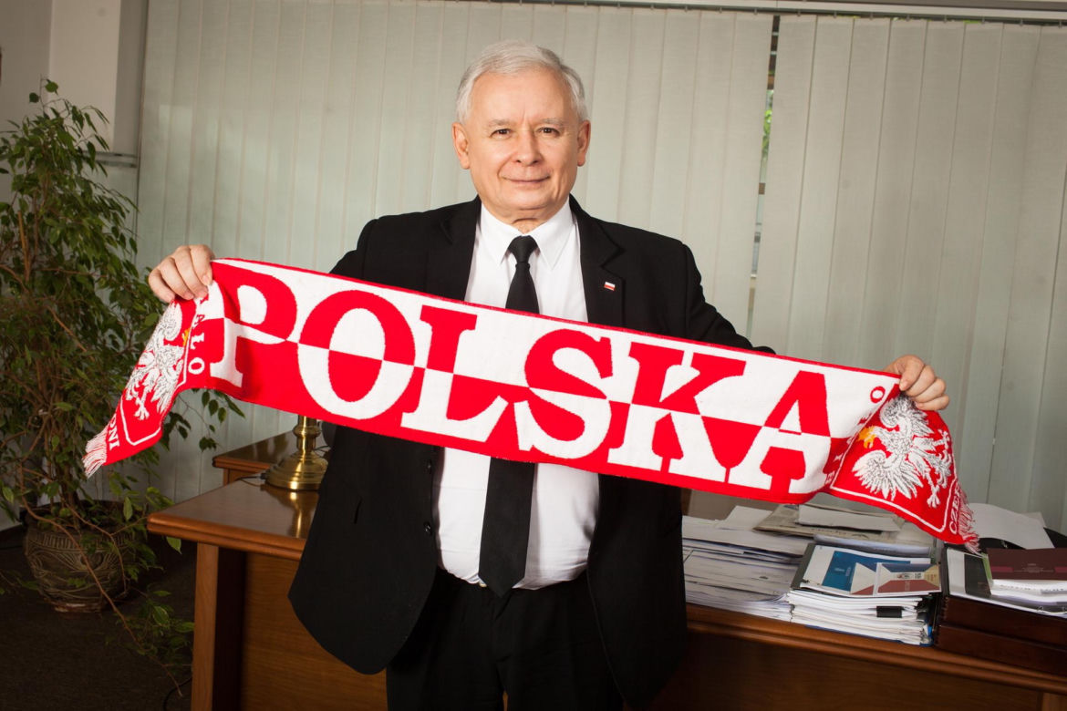 Stąd twardą ręką rządzi PiS Jarosław Kaczyński 