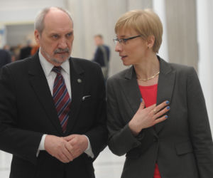Antoni Macierewicz i Beata Gosiewska