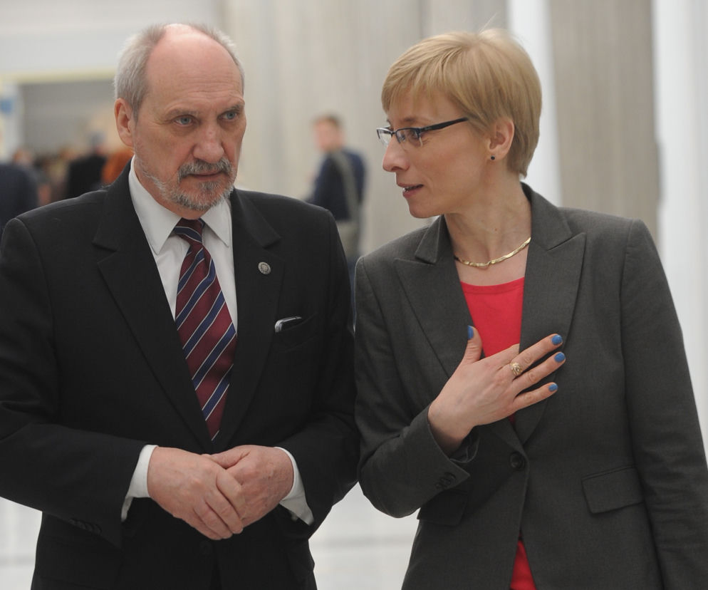 Antoni Macierewicz i Beata Gosiewska