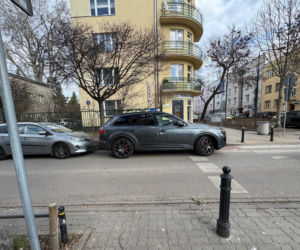 Tomasz Karolak parkuje jak król na włościach