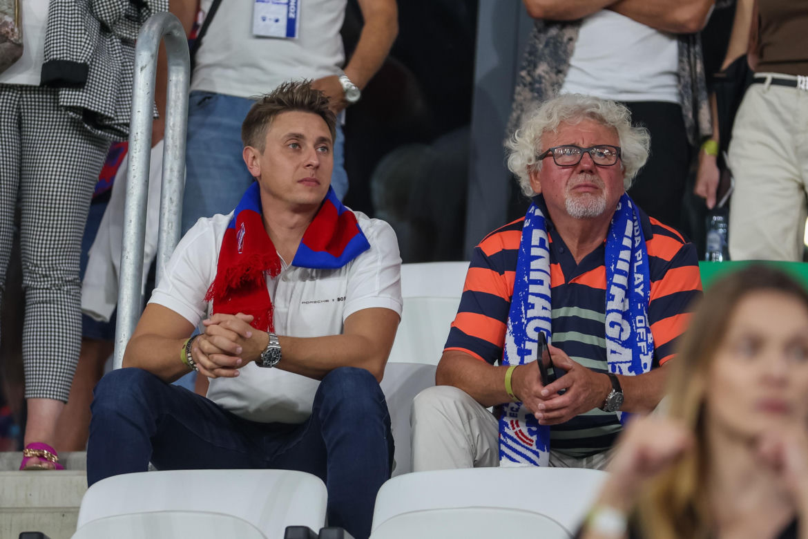Kibice na meczu Raków Częstochowa - FC Kopenhaga