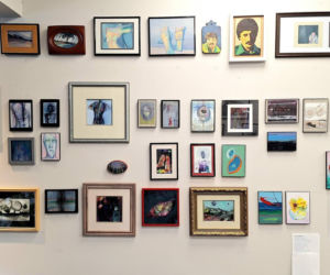 Wystawa miniatur Janusza Skowrona na Greenpoincie