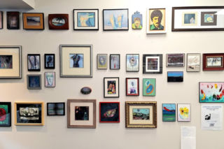 Wystawa miniatur Janusza Skowrona na Greenpoincie