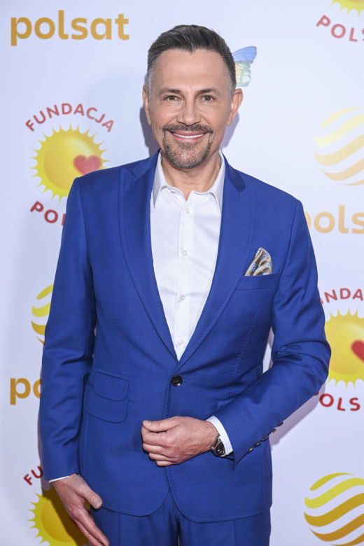 Krzysztof Ibisz z synen Maksymilianem