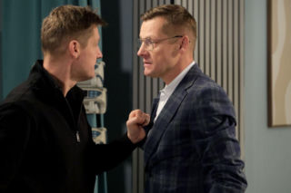 M jak miłość odc. 1927. Paweł (Rafał Mroczek), Piotrek (Marcin Mroczek)