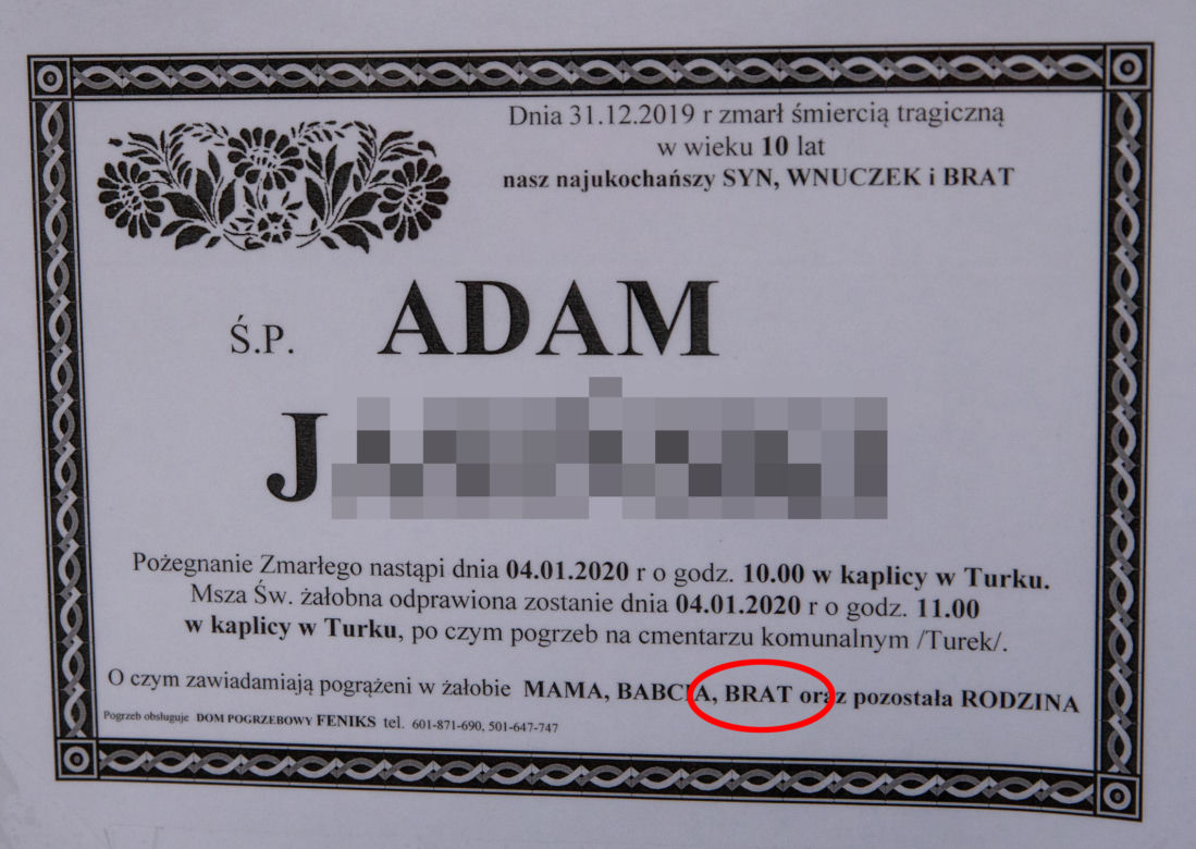 Brat morerca żegna swoją ofiarę