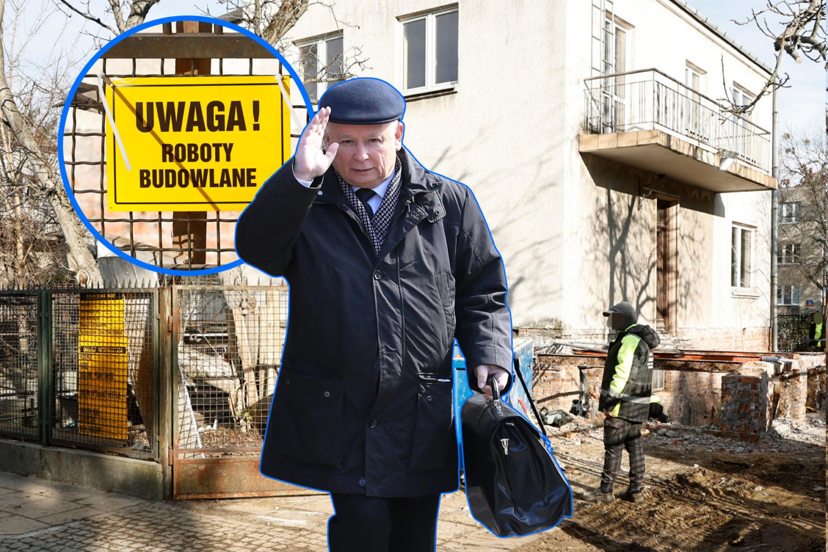 Wiemy, co czeka Kaczyńskiego przed świętami. Wiercenie, burzenie i wylewki. Potężny…