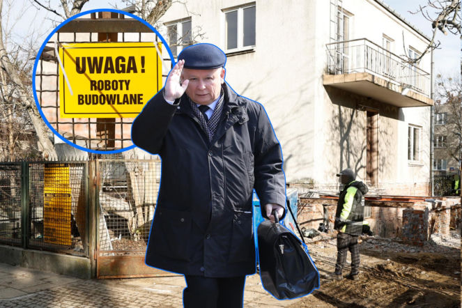 Wiemy, co czeka Kaczyńskiego przed świętami. Wiercenie, burzenie i wylewki. Potężny…