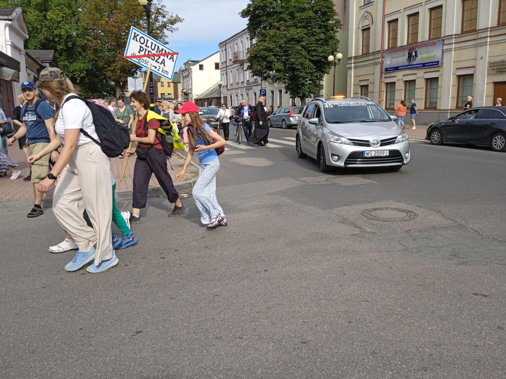Wyruszyli z Siedlec do Częstochowy