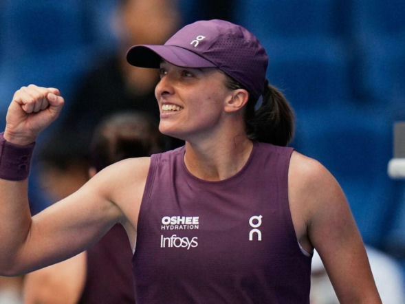 O której gra Iga Świątek dzisiaj z Elise Mertens? Kiedy mecz w WTA Pekin?