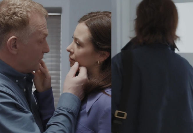 M jak miłość. Artur Rogowski (Robert Moskwa), Joanna (Dominika Sakowicz)