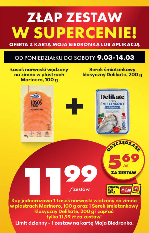 Biedronka - gazetka promocyjna 9.03.2026