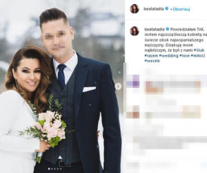 Beata Tadla wyszła za mąż