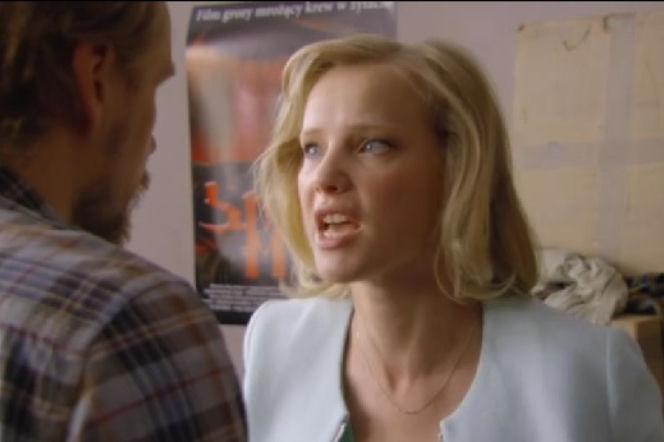 O mnie się nie martw odc. 6. Iga (Joanna Kulig), Krzysiek (Paweł Domagała)