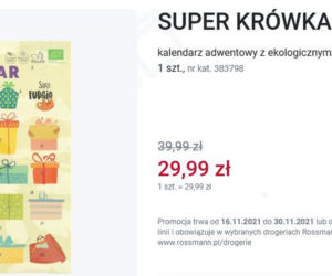 Kalendarze adwentowe w Rossmann
