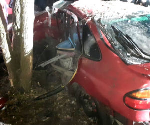Koszmarny wypadek we Florentynowie pod Zgierzem. 23-latka w ciężkim stanie
