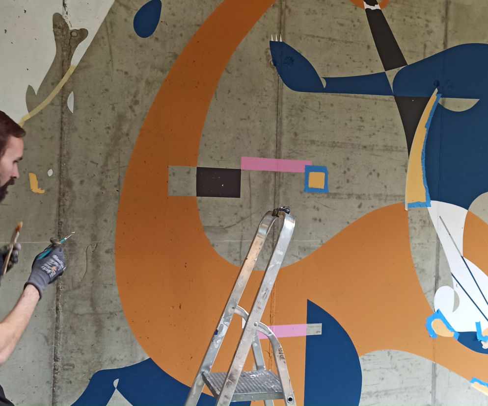 Murale zawładnęły ścianami w łódzkim orientarium