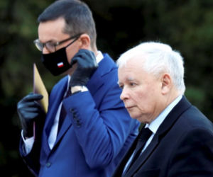 TAK Kaczyński ryzykował zarażenie koronawirusem