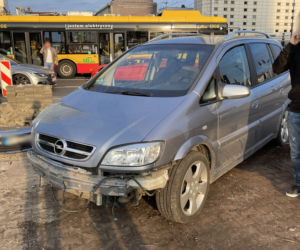 Luksusowe lamborghini roztrzaskane w centrum Warszawy