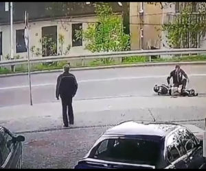 Urwało mu nogę a kierowcy nie reagowali