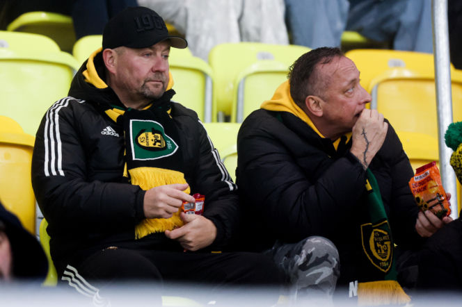 GKS Katowice - Pogoń Szczecin, zdjęcia kibiców i zawodników z meczu 17. kolejki PKO BP Ekstraklasy