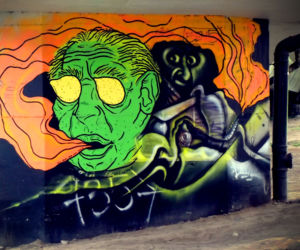 Trasa Zamkowa - graffiti