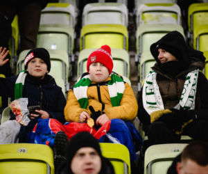 Lechia Gdańsk - Cracovia, zdjęcia kibiców z meczu 20. kolejki PKO BP Ekstraklasy