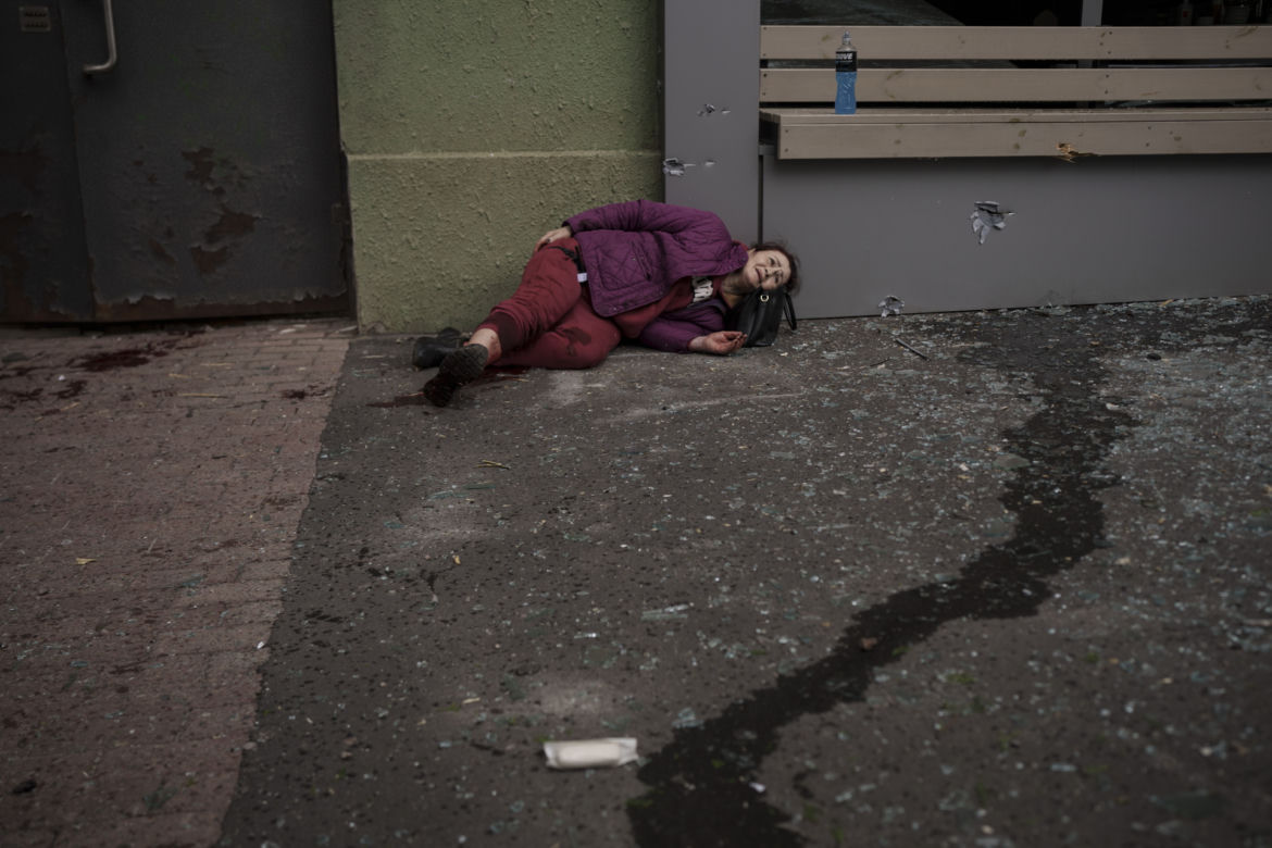 Ukraina. Ostrzał rakietowy miasta Charków