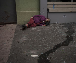 Ukraina. Ostrzał rakietowy miasta Charków