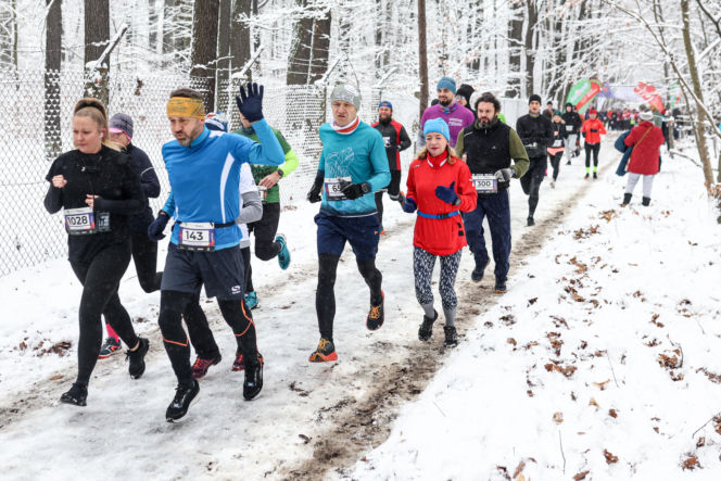 Za nami kolejny bieg z cyklu City Trail w Katowicach w pięknej, zimowej aurze