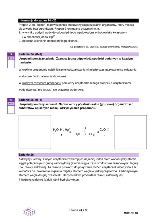 Matura próbna 2025 chemia rozszerzona arkusze CKE
